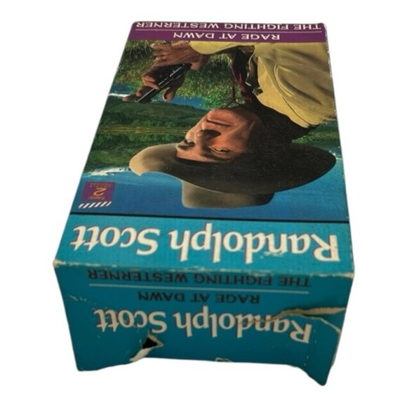 Rage at Dawn And The Fighting Westerner Randolph Scott VHS - Picture 2 of 9